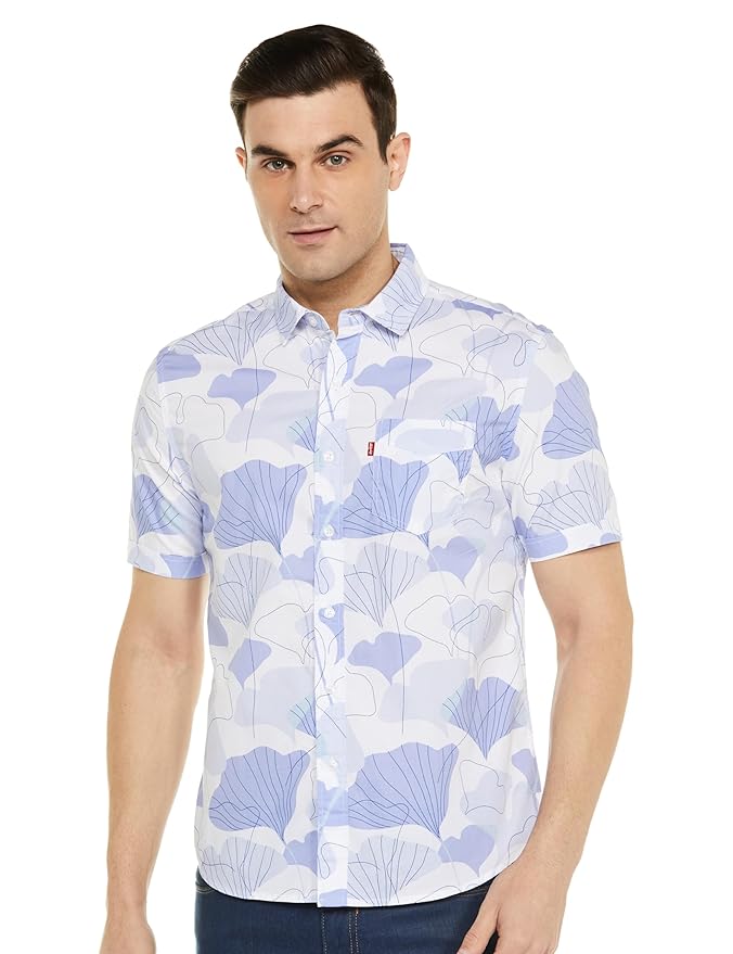 Levi's Men's Printed Fitted Shirt